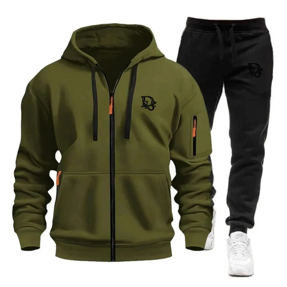 Joggers Pants - 2026 Men's Tracksuit Hoodie Sweatpants Set