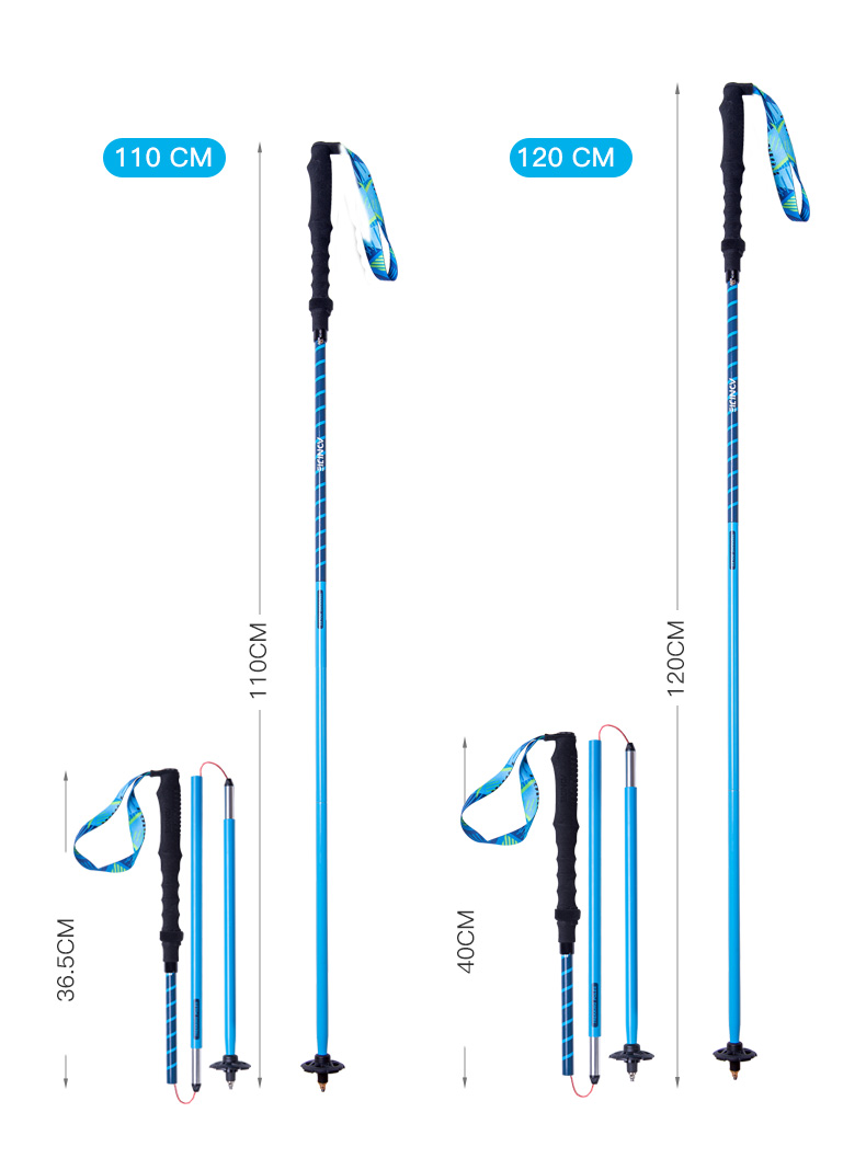 2pcs  AONIJIE All Types of Hik - Trekking Pole Carbon recension och pris