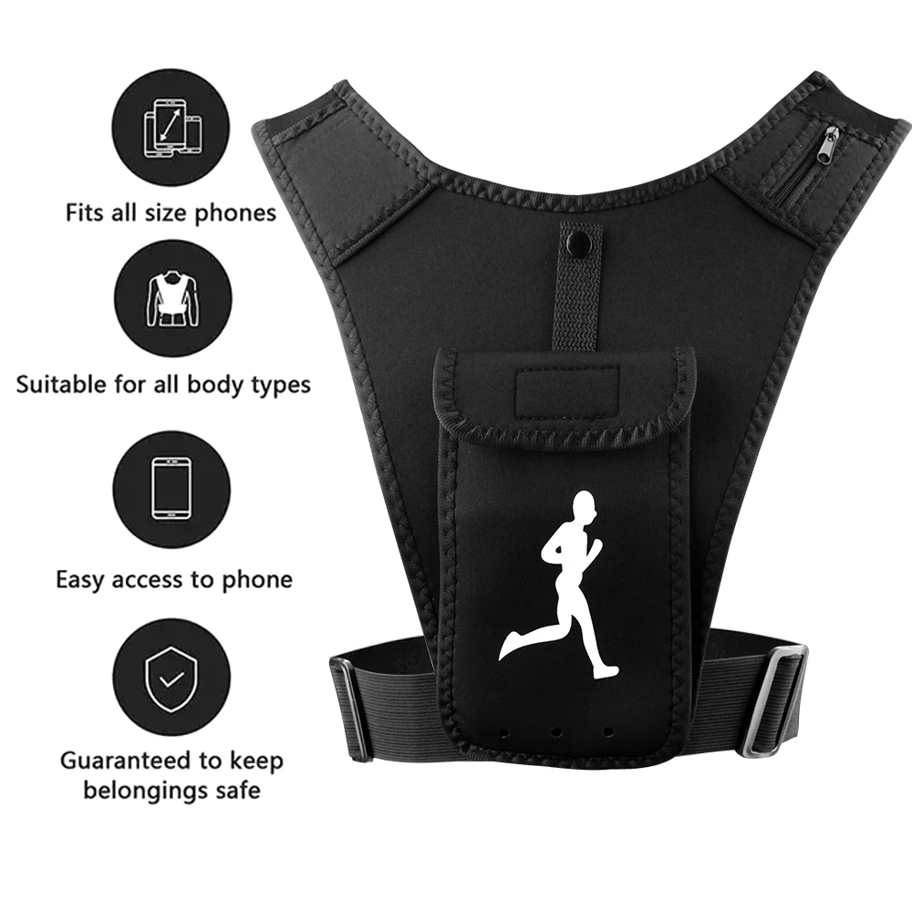 XQQMXX 1Pcs Running Vest Phone - Hydration Vest recension och pris