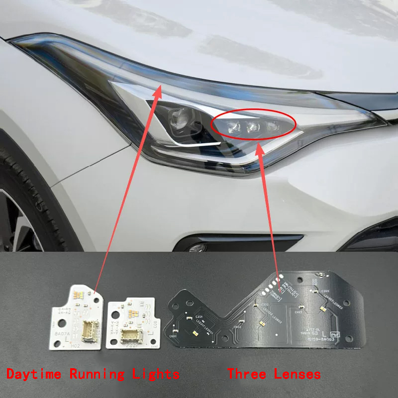 For 2021–2023 Toyota CHR Dayti - Running Headlamp recension och pris