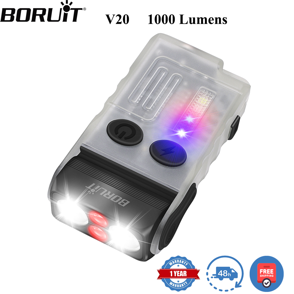 BORUiT V20 Fluorescence Buzzer - Running Headlamp recension och pris
