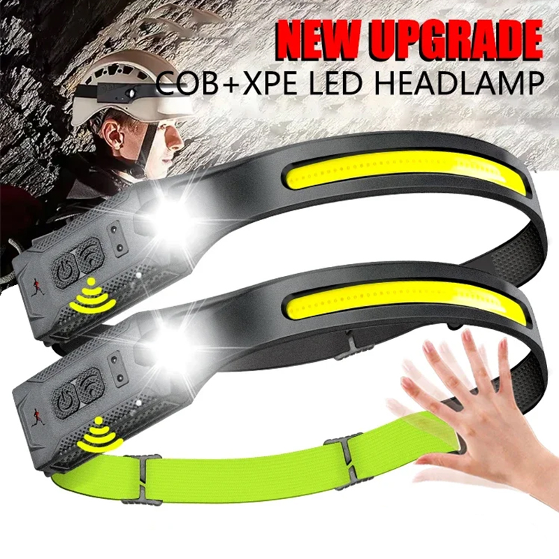 LED Headlamp USB Rechargeable  - Running Headlamp recension och pris