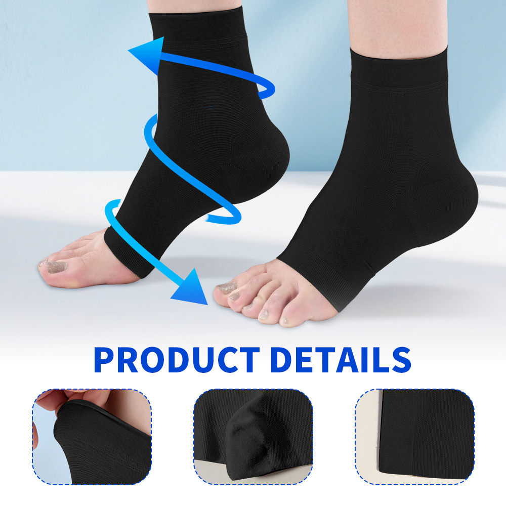1 Pair Medical Compression Ank - Ankle Brace recension och pris