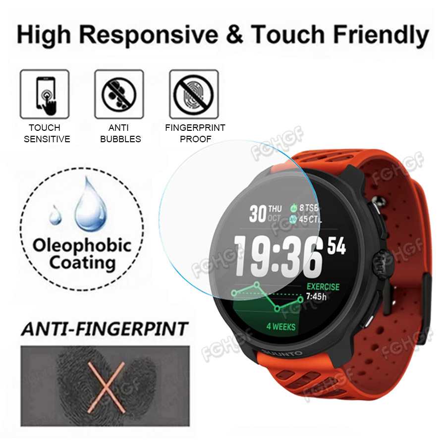 Tempered Glass Protective Film - Running Watch recension och pris