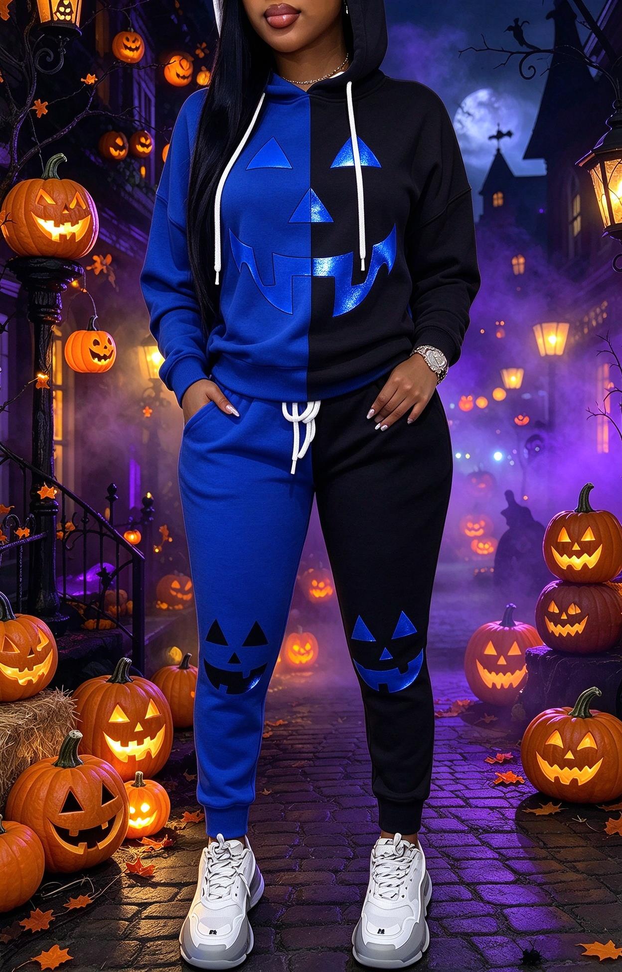 Women Halloween Color Block Ho - Joggers Pants recension och pris