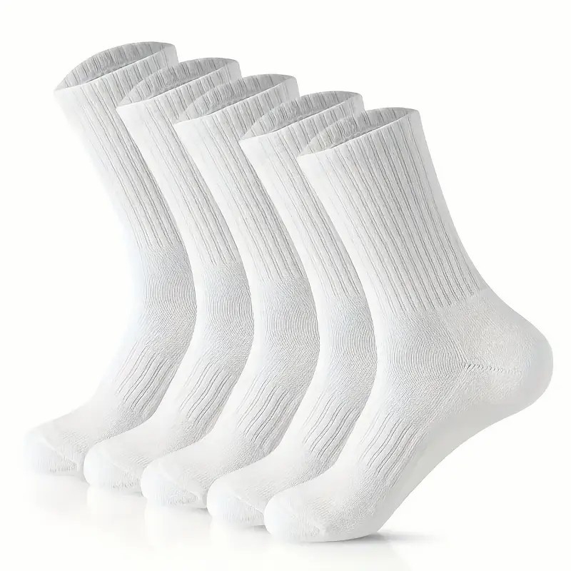 5/10/20 Pairs Men Solid Color  - Sports Socks recension och pris