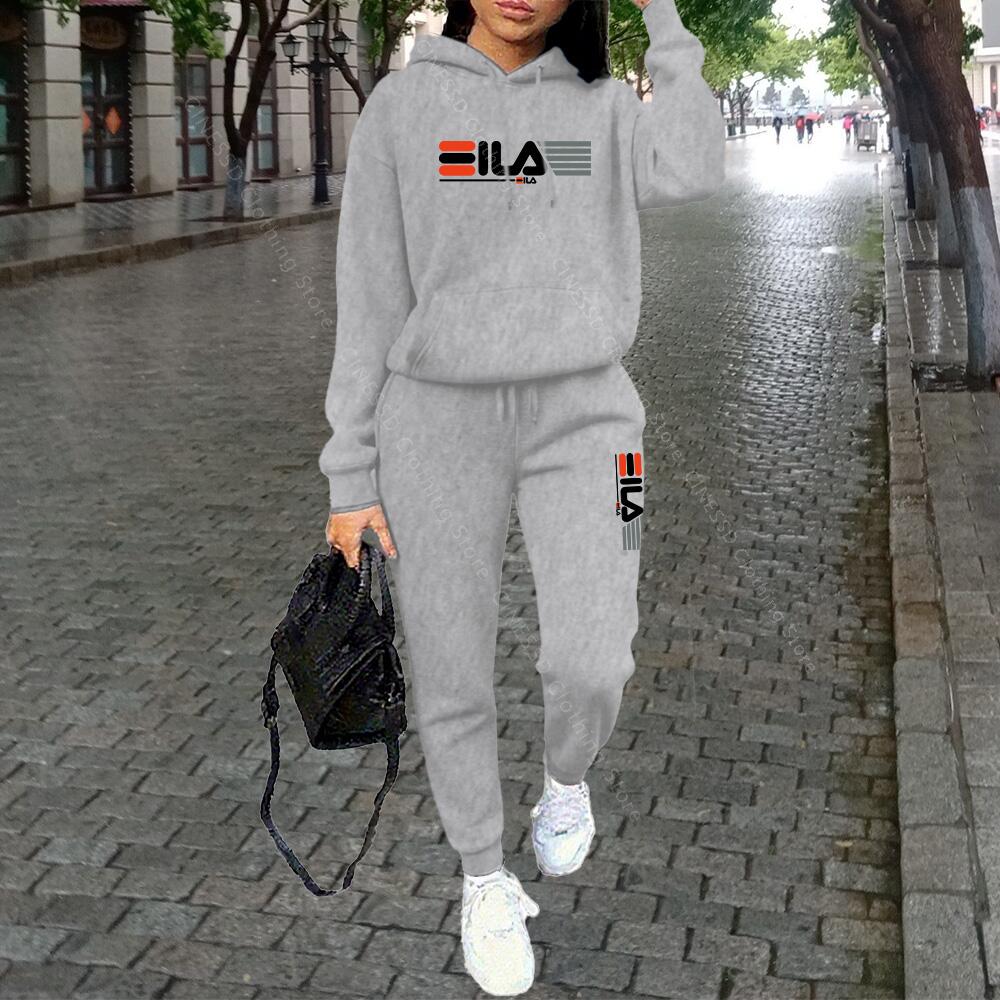 Women 2Pcs Urban Tracksuit Hig - Joggers Pants recension och pris
